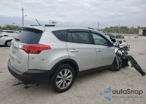 2013 Toyota Rav4 Limited из США, поврежденный, VIN 2T3DFREV0DW008657